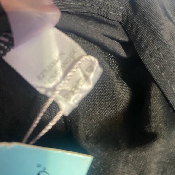 Black Racerback Mesh Swim Sports Bra - Picture 13 of 15